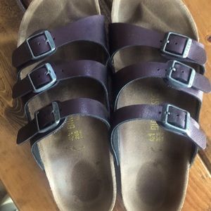 Birkenstock Florida Birko-Flor Gemm Violet 10